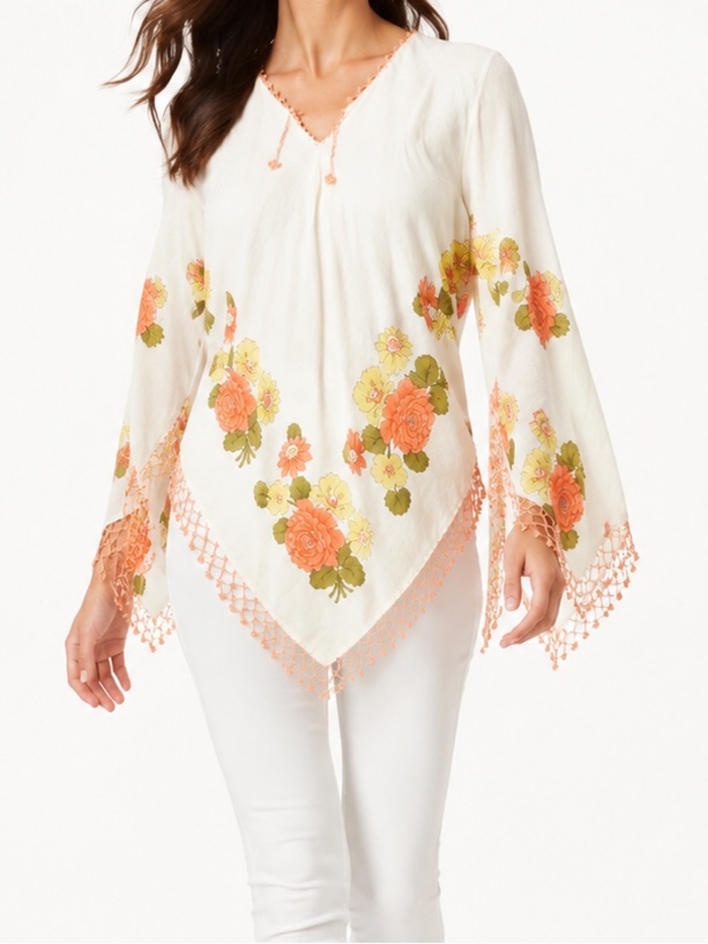 Boho Festival Fringe Top